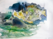 Bild: Fisch, 2006, Aquarell auf Papier, 24x32cm