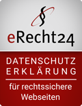 eRecht24 Datenschutzsiegel